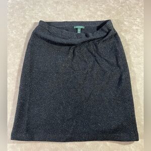 Lauren Ralph Lauren Petite Lambswool Skirt Size L/P‎